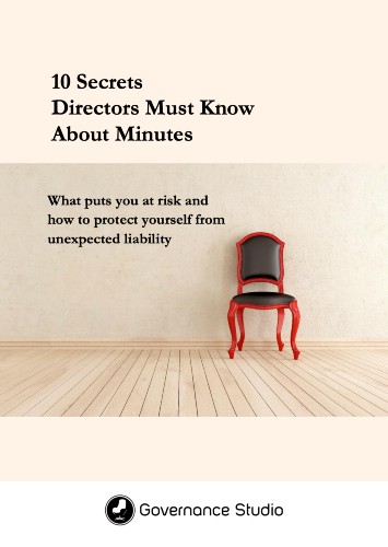 10 Secrets Directors Must Know About Minutes